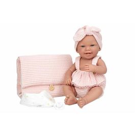 Muñeca elegance 42 cm zoe rosa c/cambiador y babero (cuerpo vinyl, sexo niña) Muñeca elegance 42 cm zoe rosa c/cambiador y babero (cuerpo vinyl, sexo niña)