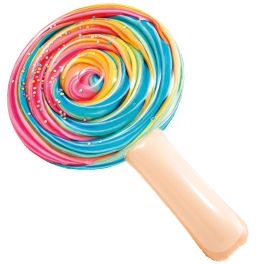 Colchoneta Hinchable Rainbow Lollipop Float 58754 Intex