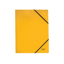 Carpeta Leitz Recycle Gomas Din A4 Carton Reciclable 100% Amarillo