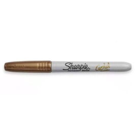 Rotulador permanente Sharpie Dorado 0,9 mm (12 Unidades) Rotulador permanente Sharpie Dorado 0,9 mm (12 Unidades)