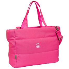 Maletín para Portátil Benetton Raspberry Fucsia (54 x 31 x 17 cm)