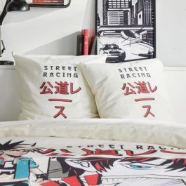 Today TOD3574641268657 Juego de Cama JAVA 2 Personas 240x220 cm Algodón Estampado Carreras Callejeras Blanco Today TOD3574641268657 Juego de Cama JAVA 2 Personas 240x220 cm Algodón Estampado Carreras Callejeras Blanco