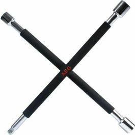 Extractor Llave Cruzada Reforzada para Ruedas con 3 Enchufes 17/19/21 mm y 1/2 Pulgada Cuadrado Acero Inoxidable Antideslizante Precio: 31.58999998. SKU: B1ANQ2TE8Q
