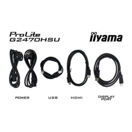 Iiyama Monitor G2470HSU-B6 24" G-MASTER IPS Full HD 180Hz, 0.2ms, USB 3.2, Altavoces, Negro Iiyama Monitor G2470HSU-B6 24" G-MASTER IPS Full HD 180Hz, 0.2ms, USB 3.2, Altavoces, Negro