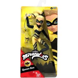 BANDAI Miraculous Ladybug - Muñeca de moda 26 cm: Abeja Reina BANDAI Miraculous Ladybug - Muñeca de moda 26 cm: Abeja Reina