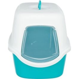 Caja de arena Vico TRIXIE - Aguamarina - Para gato Caja de arena Vico TRIXIE - Aguamarina - Para gato