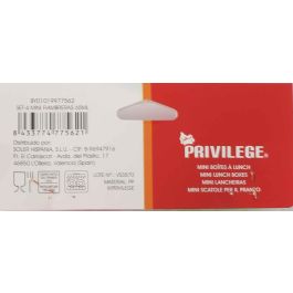 Set de 4 Mini Fiambreras Privilege 65 ml (24 Unidades)