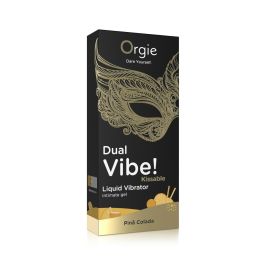 Set de Lubricantes Orgie Dual Vibe! 15 ml Piña Colada