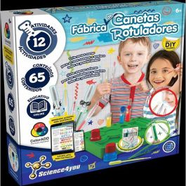 Juego fabrica de rotuladores con 12 actividades ¡crea nuevos colores para tus rotuladores!