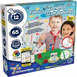 Juego fabrica de rotuladores con 12 actividades ¡crea nuevos colores para tus rotuladores!