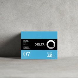 Cápsula Delta DeQafeinatus para cafeteras Delta/ Caja 40