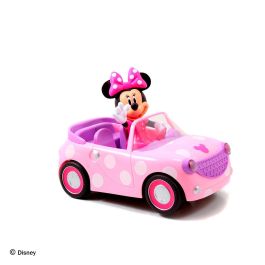 Coche radio control minnie roadster 27 mhz ¡gira sobre si mismo! (figura no extraible)19 cm