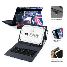 Funda para Tablet y Teclado Subblim SUB-KT1-USB050 Qwerty Español