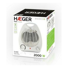 CALEFACTOR HAEGER HEAT - 2000W - 2 NIVELES POTENCIA (1000/2000W) - 4 FUNCIONES AJUSTABLES