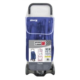 Gimi Twin Carro De La Compra Azul Oscuro VILEDA 154320 Gimi Twin Carro De La Compra Azul Oscuro VILEDA 154320