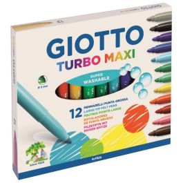 Giotto Rotuladores de colores turbo maxi estuche de 12 Precio: 3.95000023. SKU: B19ADAZPGB