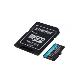 Tarjeta de Memoria Micro SD con Adaptador Kingston SDCG3/512GB Clase 10 512 GB UHS-I