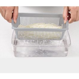 Quttin Cortador-Rallador Multifuncional con Depósito, 32x11.5x11.5 cm (6 Unidades)