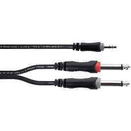 Cable Y Mini-Jack Estéreo / 2 Jacks Mono 1 M Precio: 7.99446879. SKU: B1CDJZ5RM5