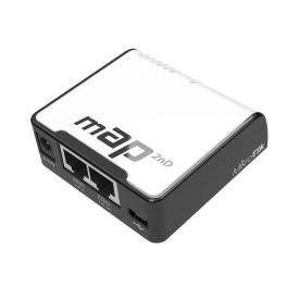 MikroTik mAP Punto de Acceso Inalámbrico Dual-Chain 2.4GHz Wi-Fi 802.11b/g/n con PoE USB RouterOS 650MHz 64MB RAM MikroTik mAP Punto de Acceso Inalámbrico Dual-Chain 2.4GHz Wi-Fi 802.11b/g/n con PoE USB RouterOS 650MHz 64MB RAM