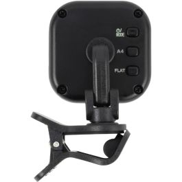 Ernie Ball P09627 Afinador de Pinza ProTune Cromático USB-C Recargable, 5 Modos: Guitarra, Bajo, Violín, Ukelele
