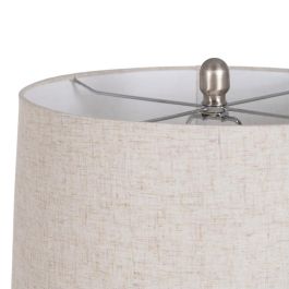 Lámpara Mesa Crema Metal-Cerámica 38 X 38 X 72 cm