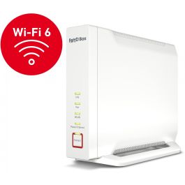 AVM 4060 FRITZ!Box Router Wi-Fi 6 AX Tribanda (2.4/5/5 GHz) Gigabit Ethernet 4 Puertos LAN (2.5 Gbit/s) Blanco