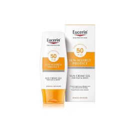 Eucerin SUN ALLERGY PROTECT Gel Crema Protector Solar Facial SPF50+ Piel Sensible Ultra Ligero Invisible No Graso Waterproof 150 ml Precio: 17.5000001. SKU: S05110934
