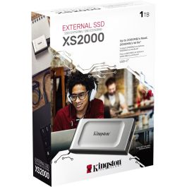 Kingston XS2000 SSD 1000 GB USB Tipo C 3.2 Gen 2 2000 MB/s Negro, Plata - SXS2000/1000G
