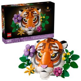 LEGO Colección Fauna: Tigre - Set de Construcción Art 3D para Adultos | Obra Decorativa con Flores y Plantas Estilizadas, 744 piezas Precio: 58.49999947. SKU: B12JJ9H8ZG