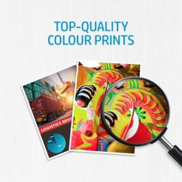 HP 124A Cartucho de Tóner Original Magenta LaserJet ColorSphere para Impresión Profesional y Calidad Fotográfica