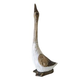 DKD Home Decor Marino dandou 26 Figura Antique Natural Blanco Madera Reciclada 7 x 32 x 14 cm (2 Unidades) Precio: 38.50000022. SKU: B1DA4VEAQB