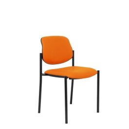 Silla Piqueras Y Crespo Villalgordo Confidente Chasis Negro Asiento Y Respaldo Tapizados Similpiel Naranja Precio: 138.5000001. SKU: S5703208