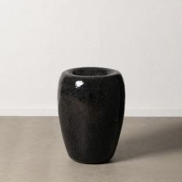 Jarrón Negro Fibra de Vidrio Decoración 46 X 46 X 70,50 cm Precio: 170.005. SKU: B133C7FB7T