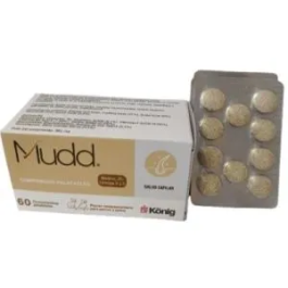 Konig Mudd 60 Comprimidos Biotina, Zn, Omega 3 (DHA/EPA) Precio: 41.9500004. SKU: B12BSAXMLF
