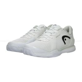 Zapatillas de Padel para Adultos Head Sprint Pro 4.0 Clay Blanco M