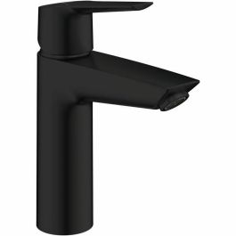 Mezclador monomando de lavabo - GROHE Start - 235752432 - Negro mate - Talla M - Caño mediano - Ahorro de agua