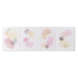 DKD Home Decor Cuadro Moderno Abstracto Lienzo MDF Multicolor 70x50x1.8 cm (4 Unidades) Precio: 17.95398. SKU: B17QNNGGL9