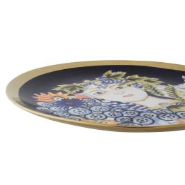 DKD Home Decor Centro Mesa Shabby Margot Porcelana Multicolor Azul con Cara 42x4x42cm Precio: 39.88644. SKU: S3020486