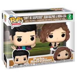 FUNKO POP Parks and Recreation Don't Be Suspicious Jean-Ralphio & Mona-Lisa - Blister 2 Figuras Coleccionables Precio: 31.50000018. SKU: B15WMEC4VA