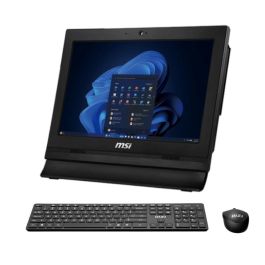 MSI Aio Pro Ap162T Adl-007Xes. 15.6" (40 Cm). Plano. Ips. Intel Processor N100. Ddr4 Sdram 4Gb(4Gb*1) 256Gb Pcie Ssd. sin S.O. Negro Precio: 344.59000004. SKU: B13HBGPC43