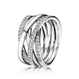 Anillo Mujer Pandora SPARKLING & POLISHED LINES - RING - SIZE 52 Precio: 144.5950006171. SKU: B1BMEPV648