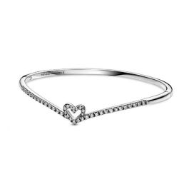 Pulsera Mujer Pandora CHEVRON HEART Precio: 137.3350001573. SKU: B1KLH9AVDX