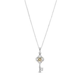 Colgante Mujer Pandora KEY & FLOWER Precio: 147.12389955229997. SKU: B18B748V84