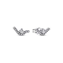 Pendientes Mujer Pandora SPARKLING WAVE Plata de ley 925 Precio: 97.40500055659999. SKU: B13NY7DTYZ