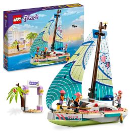 LEGO Friends 41716 Stephanie's Sea Adventure Barco de juguete con minimuñecas