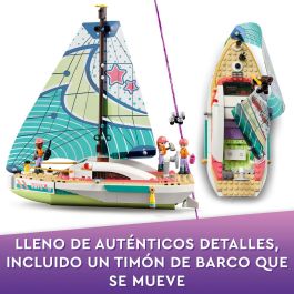 LEGO Friends 41716 Stephanie's Sea Adventure Barco de juguete con minimuñecas