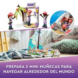 LEGO Friends 41716 Stephanie's Sea Adventure Barco de juguete con minimuñecas