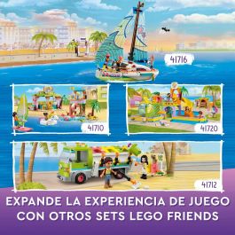 LEGO Friends 41716 Stephanie's Sea Adventure Barco de juguete con minimuñecas