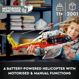 Helicóptero de rescate LEGO Technic 42145 Airbus H175